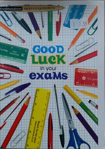 Picture of GOOD LUCK EXAMS